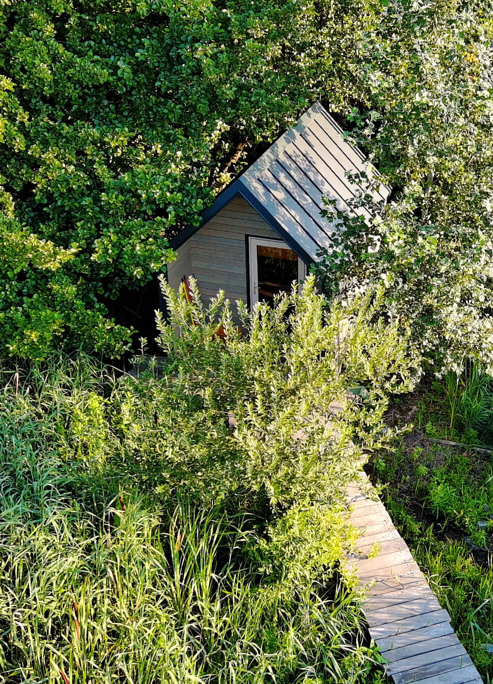 green heaven lake 8-as állás faház fentről